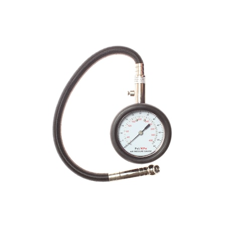 Coilhose Pneumatics Professional Dial Gauge 0 - 60 PSI Display A552-PB